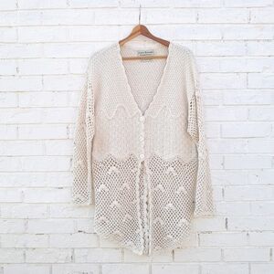 Claire Kennedy Hand Knit Cardigan size 1